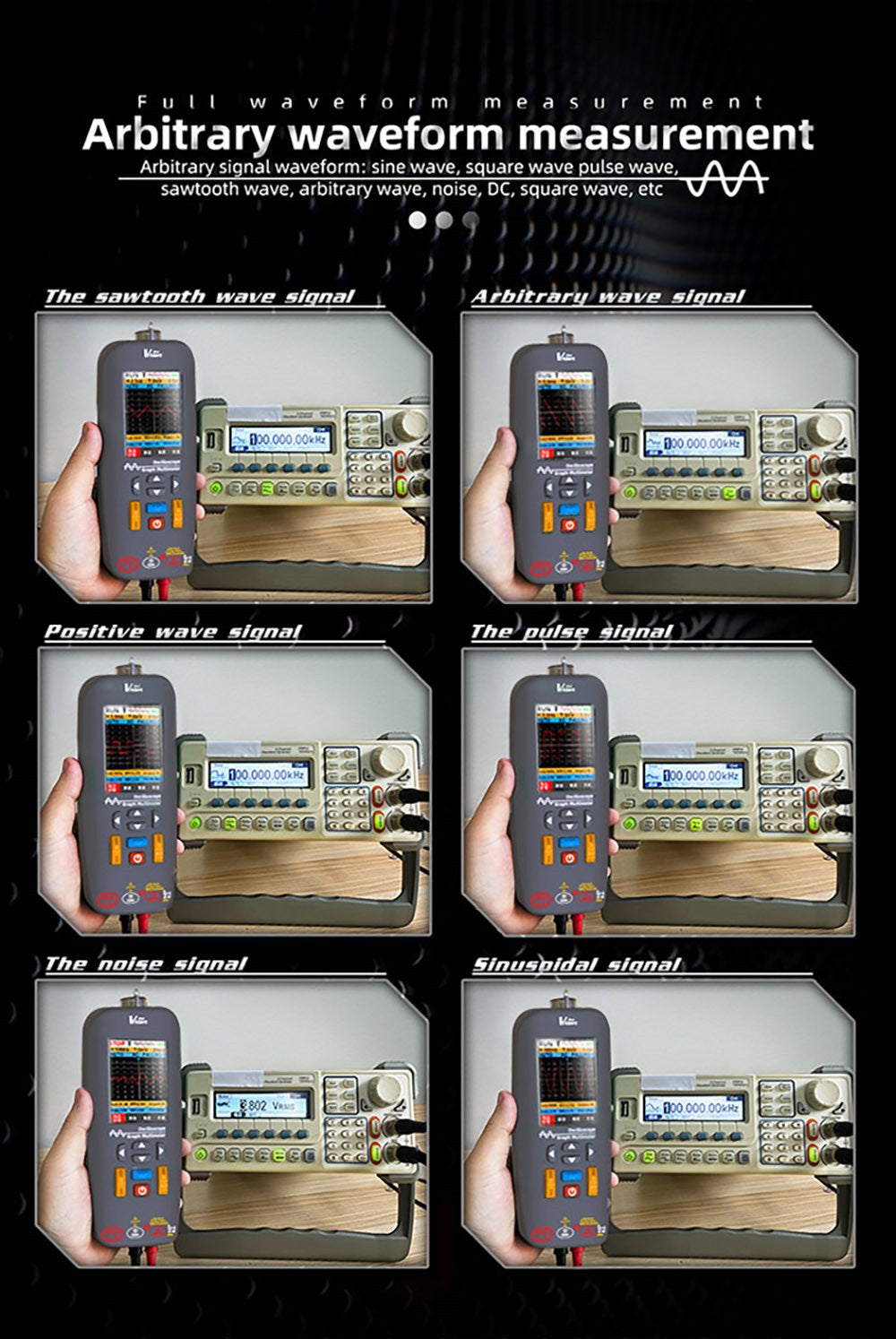 BSIDE O1X 3 v 1 osciloskop multimetr elektrické pero, šířka pásma 10 MHz, 2,8 palcový TFT barevný displej, lithiová baterie 2000 mAh, LED svítilna