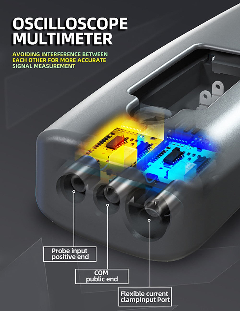 BSIDE O1X 3 v 1 osciloskop multimetr elektrické pero, šířka pásma 10 MHz, 2,8 palcový TFT barevný displej, lithiová baterie 2000 mAh, LED svítilna