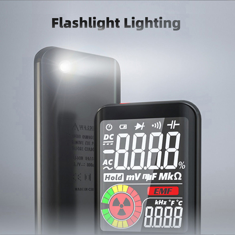 BSIDE S20 detektor elektromagnetického záření, inteligentní multimetr, barevný displej, 9999 číslic, automatické přepínání rozsahu, vysoce přesný měřič, monitor záření