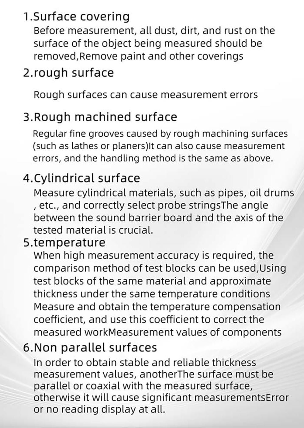 Ultrazvukový tloušťkoměr BSIDE T7, měřicí rozsah 0,01–300 mm, 2,8palcový barevný TFT displej, s funkcí svítilny, lithiová baterie 2000 mA, šedý