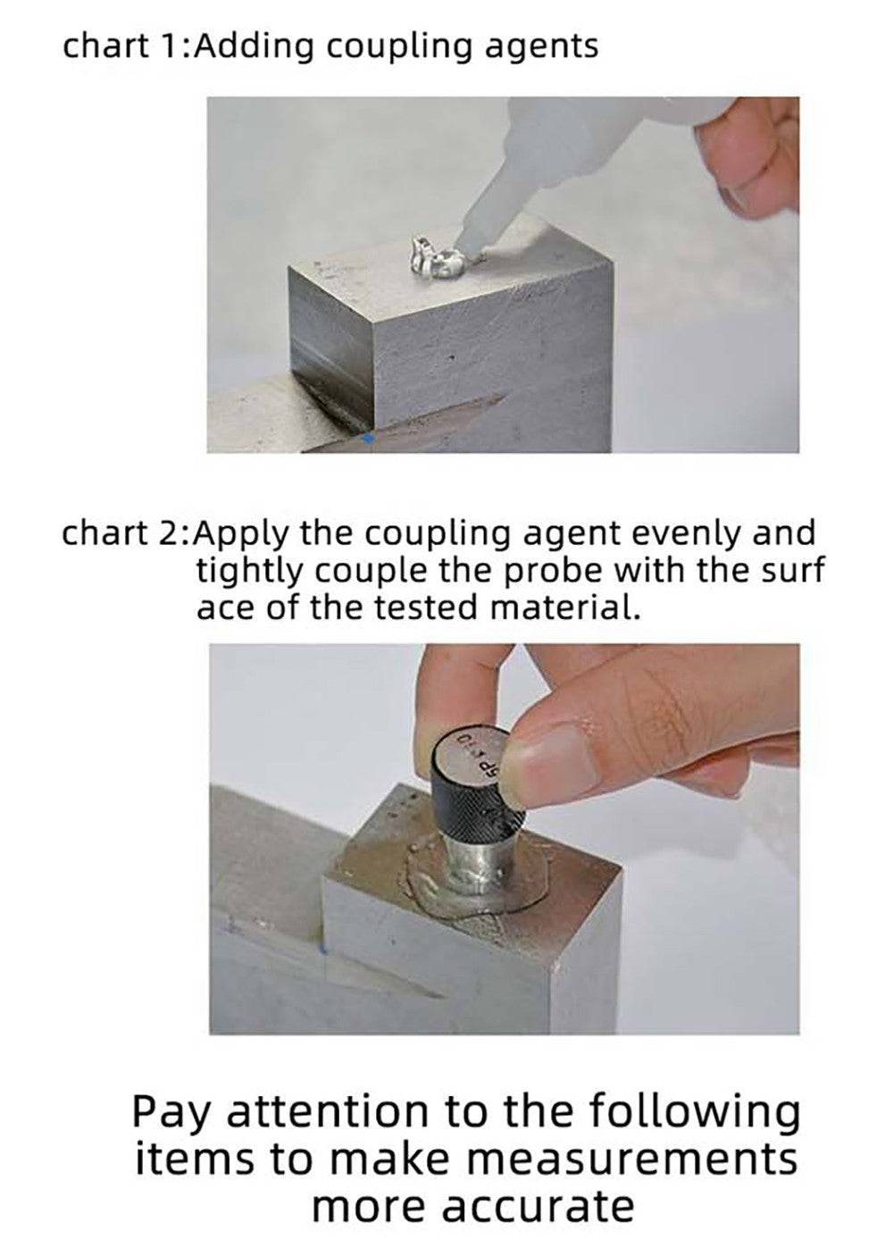 Ultrazvukový tloušťkoměr BSIDE T7, měřicí rozsah 0,01–300 mm, 2,8palcový barevný TFT displej, s funkcí svítilny, lithiová baterie 2000 mA, šedý
