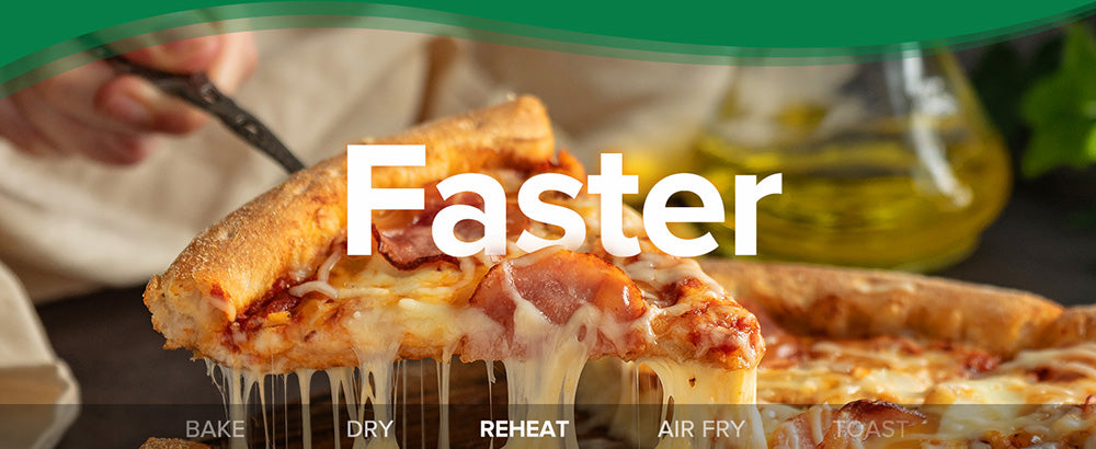 Horkovzdušná fritéza CHEFREE AF500 1700W 6,5L, s inteligentním teploměrem, 8 režimy vaření v 1, rychlý ohřev na 230℃, připomenutí protřepání - černá