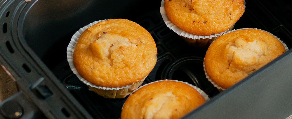 CHEFREE AFW20 Dvojitá horkovzdušná fritéza s průzorem, 8l rodinná velikost, nepřilnavý povrch, 8 chytrých programů v 1, vhodné do myčky, pečení, grilování, pečení a sušení