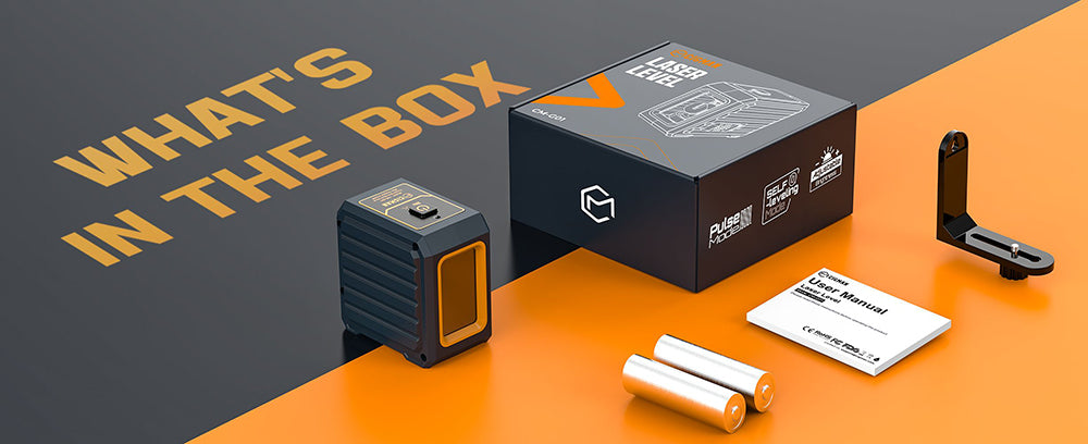 CIGMAN CM-G01 2řádkový laserový nivelační přístroj, samonivelační, 360° magnetický držák