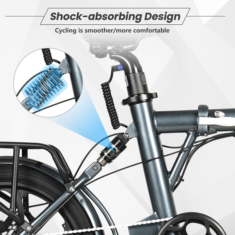 Elektrokolo CMACEWHEEL EM20, motor 350 W, baterie 36 V 12 Ah, pneumatiky 20 x 2,25 palce, maximální rychlost 25 km/h, maximální dojezd 55 km, olejové kotoučové brzdy, vodotěsnost IP65