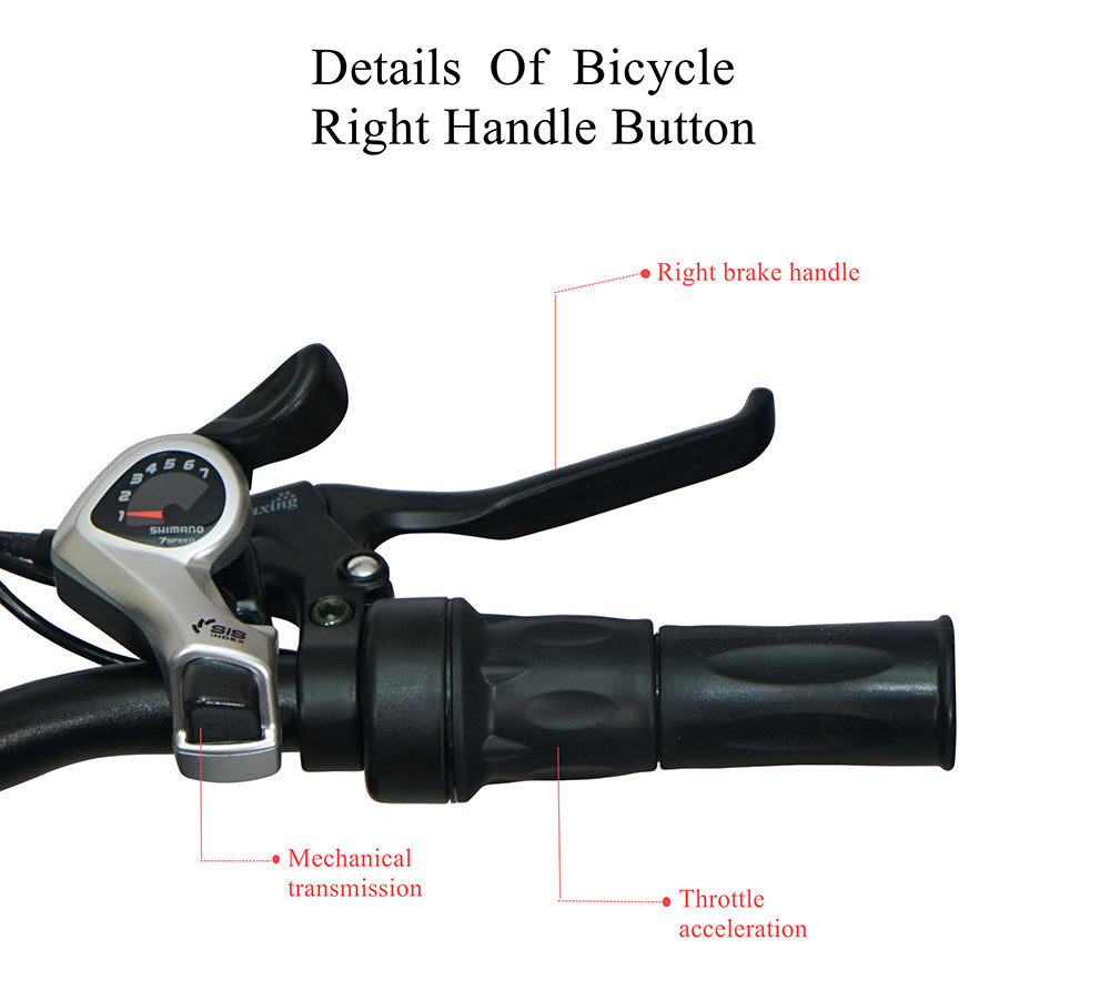 Elektrické kolo CMACEWHEEL F26, pneumatiky 27,5*2,1", výkon 500 W, maximální rychlost 42 km/h, lithiová baterie 48 V 17 Ah, dojezd 100 km - stříbrně šedá