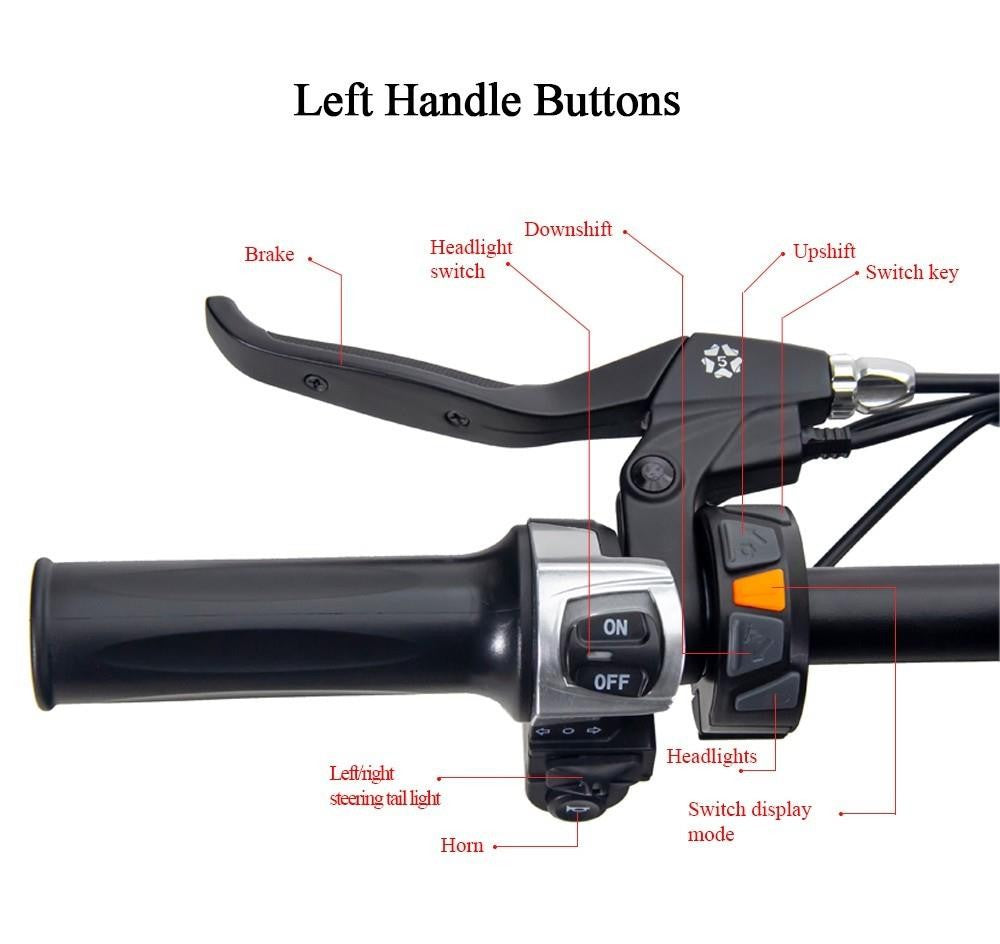 Elektrické kolo CMACEWHEEL GW20 s předním košíkem, pneumatiky CST 20*4,0 palce, motor 750 W, maximální rychlost 40 km/h, baterie 17 Ah