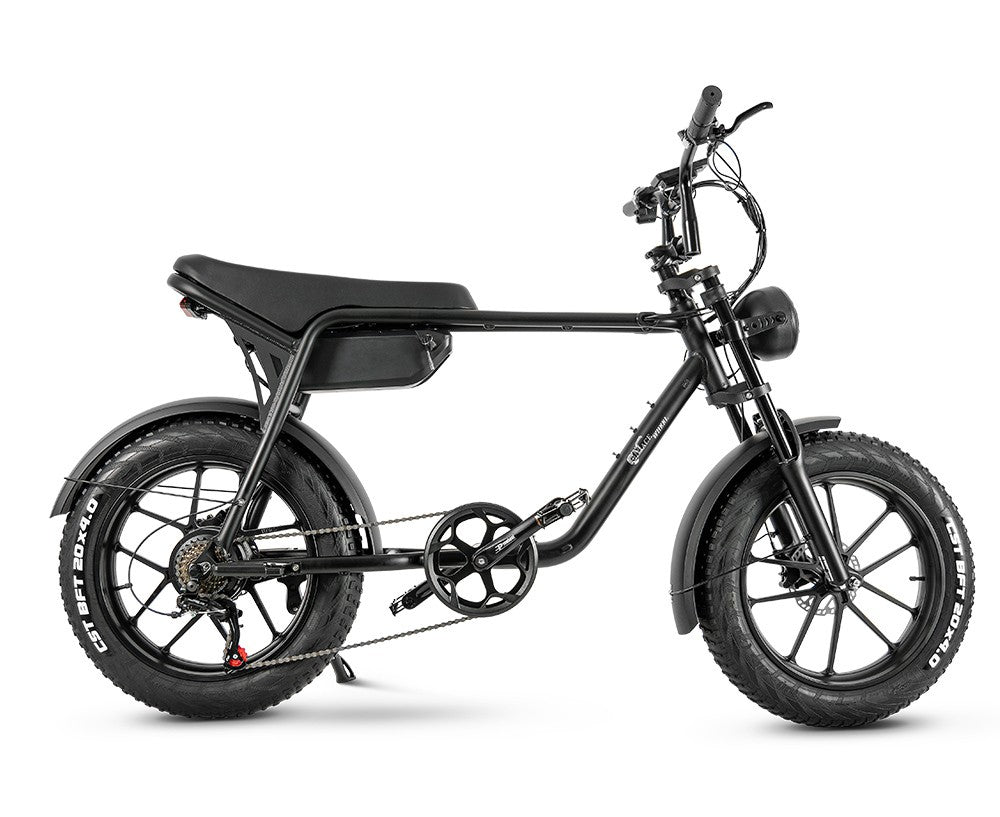 Elektrické kolo CMACEWHEEL K20, 20*4,0 palce, pneumatiky CST, motor 750 W, maximální rychlost 40–45 km/h, baterie 48 V 17 Ah, dojezd 70 km