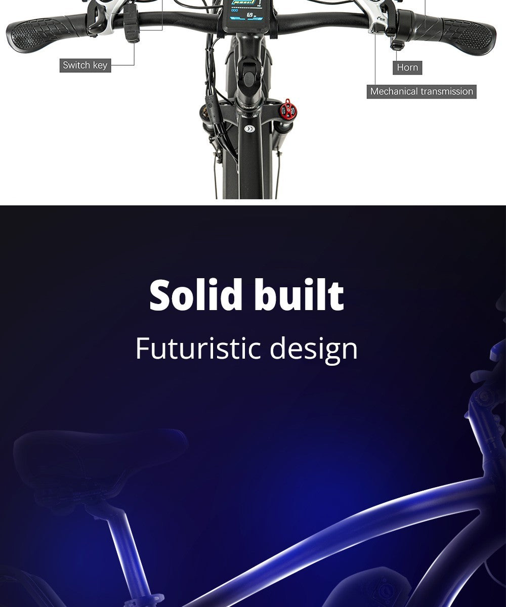 Elektrické kolo CMACEWHEEL M26 26*4,0 palce CST Fat Tire 750W motor 40-45 km/h maximální rychlost 48V 17Ah baterie dojezd 110 km - šedé