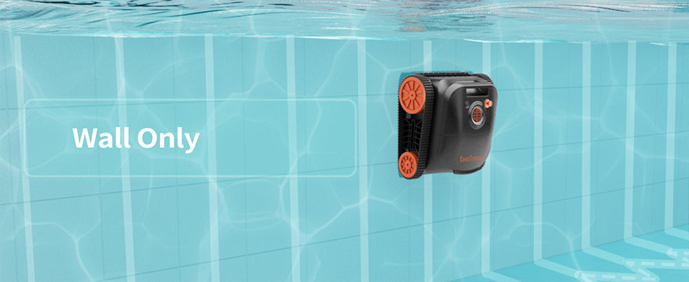 Bezdrátový robotický čistič bazénů CoasTeering Nebula, doba provozu 180 minut, lezení po stěnách a čištění vodní hladiny, bezkartáčové motory, chytrá navigace, čištění zapuštěných bazénů do 3229 čtverečních stop