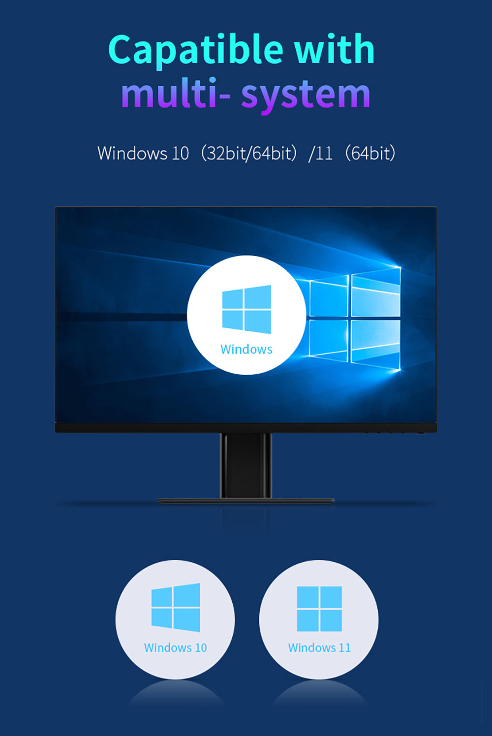 Bezdrátový herní adaptér COMFAST CF-972AX WiFi 6, třípásmový 5374 Mbps USB 3.0, ovladač zdarma, WiFi dongle, podporuje režim AP