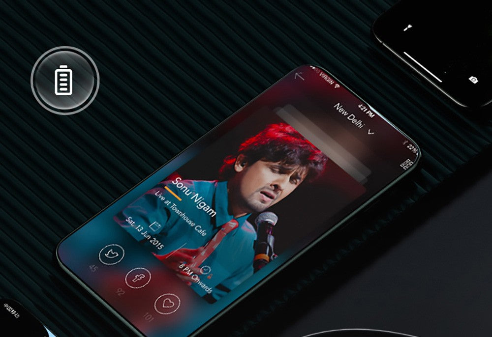 Sluchátka Coowoo OPEN EAR BONE-X2 s kostním vedením pro plavání, vodotěsná s IP68, Bluetooth 5.2, 8GB úložiště - černá