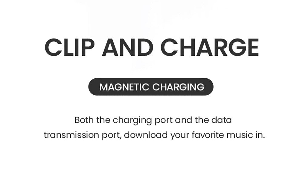 Sluchátka Coowoo OPEN EAR BONE-X2 s kostním vedením pro plavání, vodotěsná s IP68, Bluetooth 5.2, 8GB úložiště - černá