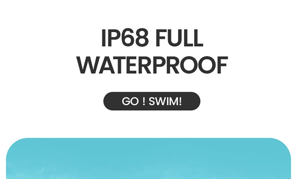 Sluchátka Coowoo OPEN EAR BONE-X2 s kostním vedením pro plavání, vodotěsná s IP68, Bluetooth 5.2, 8GB úložiště - černá