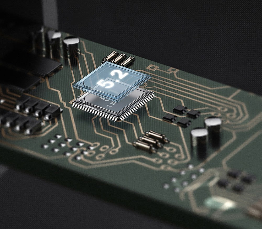 Sluchátka Coowoo OPEN EAR BONE-X2 s kostním vedením pro plavání, vodotěsná s IP68, Bluetooth 5.2, 8GB úložiště - černá