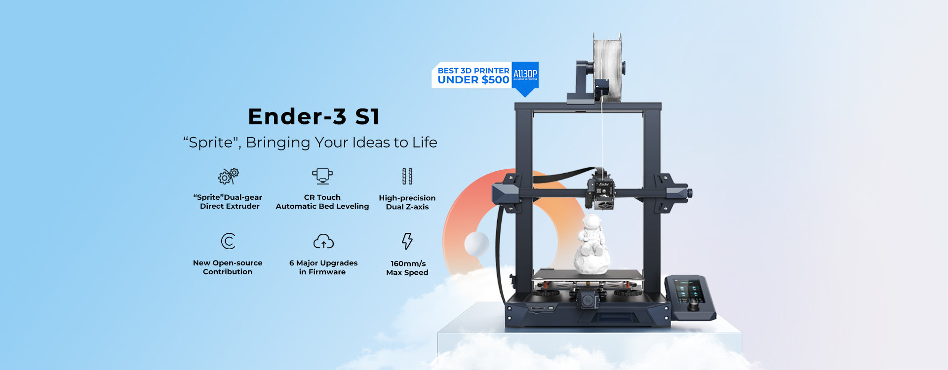 3D tiskárna Creality Ender-3 S1