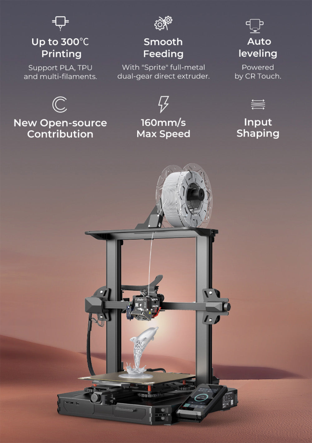 3D tiskárna Creality Ender-3 S1 Pro