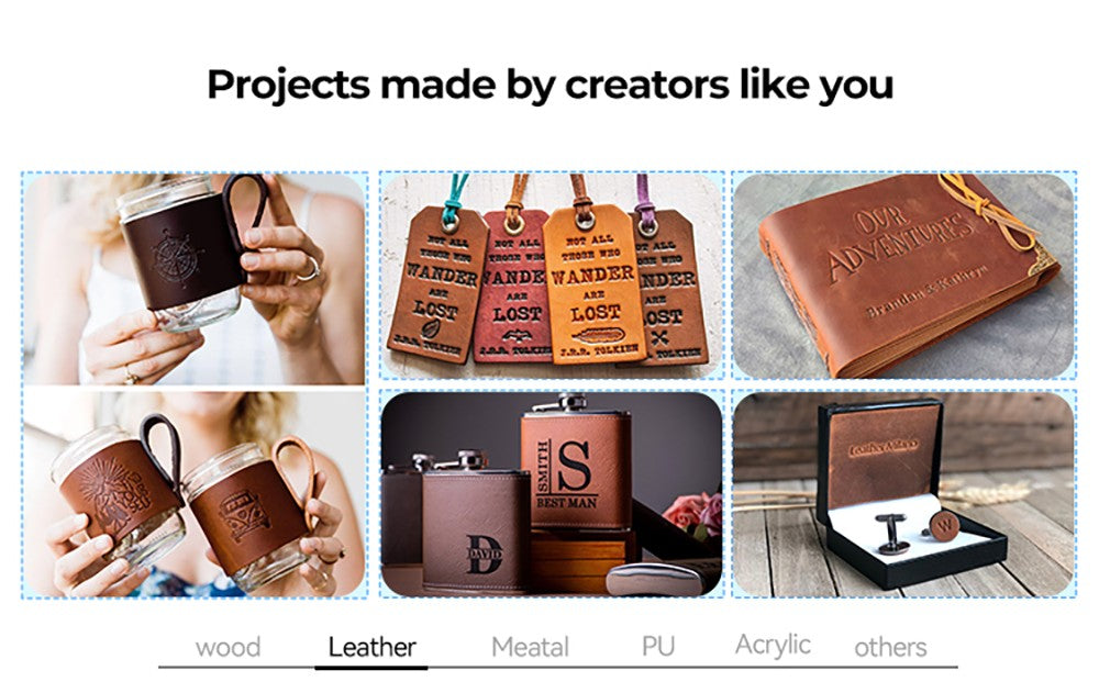 Laser Creality Falcon A1 10W FDA třídy 1, rychlé gravírování 600 mm/s, vestavěná kamera, inteligentní detekce materiálu, ochranný kryt očí, stlačené bodové vysávání 0,06 - 0,08 mm, odsávací ventilátor, 305*381 mm