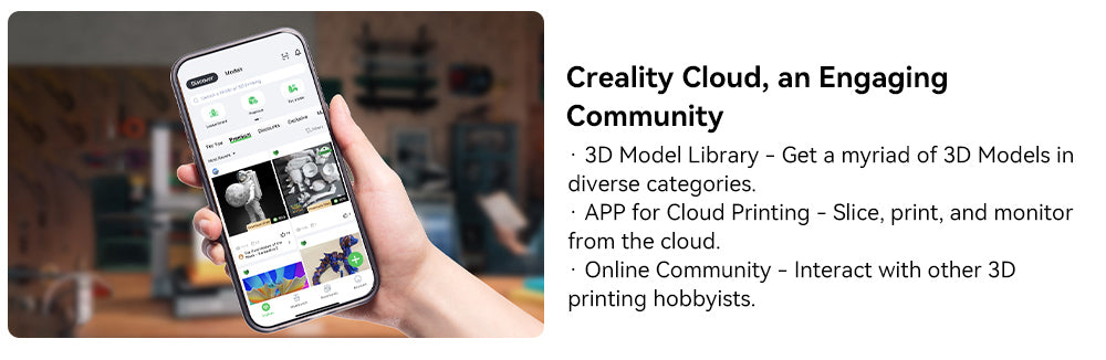 Creality Hi Combo, systém CFS Multimateriál, rychlý tisk 500 mm/s, monitorovací kamera s krytkou pro ochranu soukromí, až 16 barev, automatická kalibrace, automatické vyrovnání podložky, redukce náklonu v ose X, celokovové tělo, 260*260*300 mm