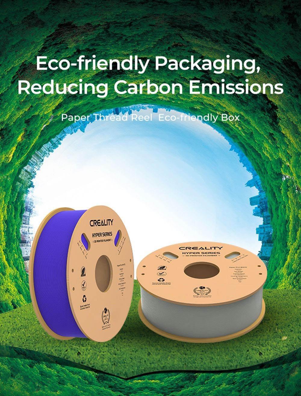 3D tisková struna Creality Hyper Series PLA 1,75 mm 1 kg modrá