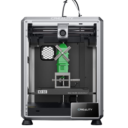 Creality K1 SE 3D Printer, 600mm/s Printing Speed, Tri-metal Nozzle, Auto Leveling, CoreXY System, 4.3inch Color Touch Screen, 220*220*250mm