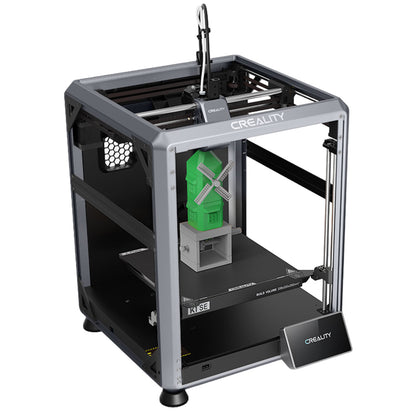 Creality K1 SE 3D Printer, 600mm/s Printing Speed, Tri-metal Nozzle, Auto Leveling, CoreXY System, 4.3inch Color Touch Screen, 220*220*250mm