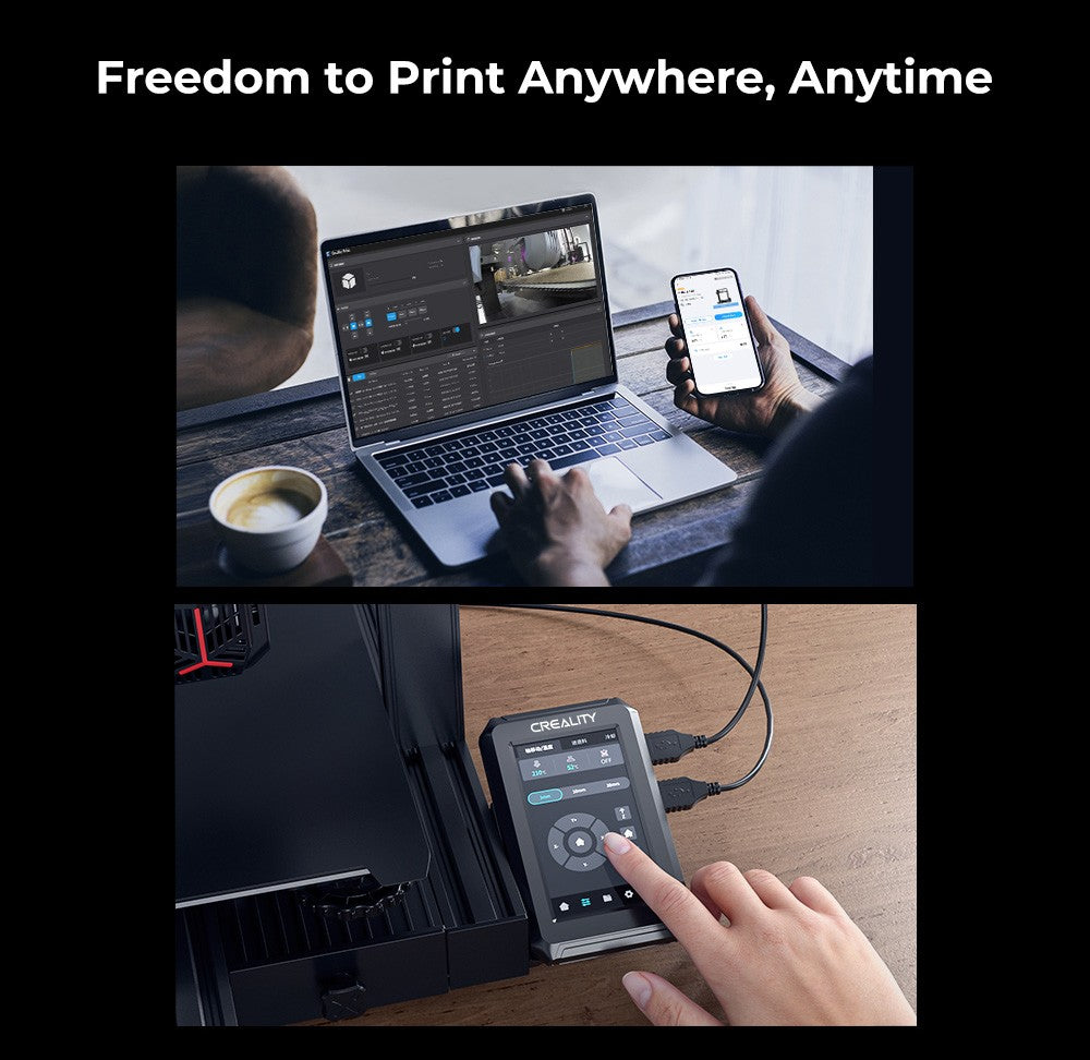 Ovládací obrazovka a kamera pro 3D tiskárnu Creality Nebula, chytrá sada, rozlišení 1920x1080, vzdálené sledování, časosběrné fotografování