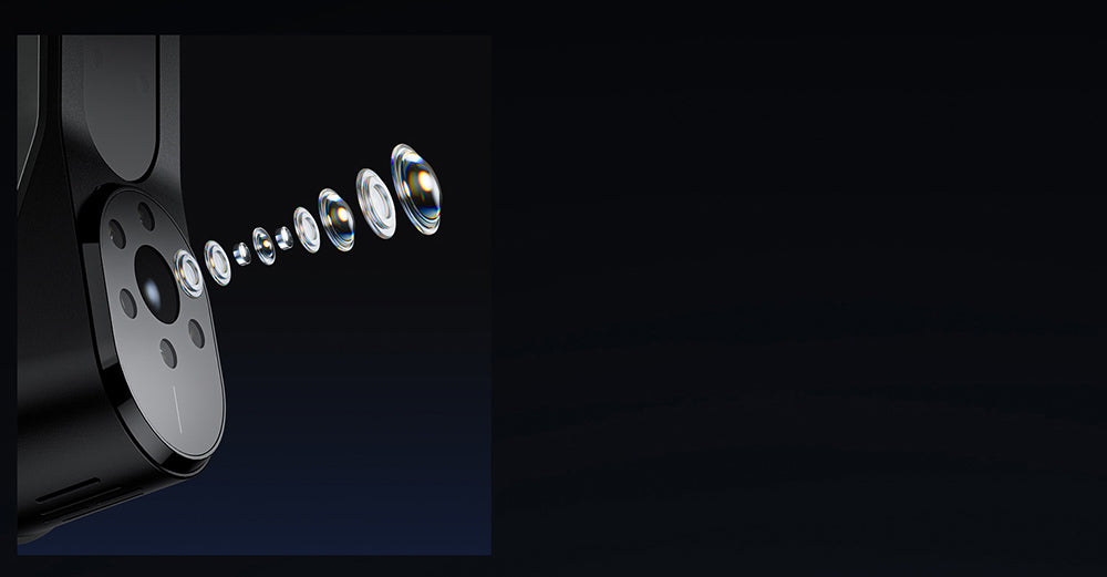 3D skener Creality Raptor, hybridní modrý laser NIR, rychlost skenování 60 snímků za sekundu, objekty o velikosti 5–2000 mm, 24bitové plnobarevné skenování, přesnost 0,02 mm, ochrana proti otřesům