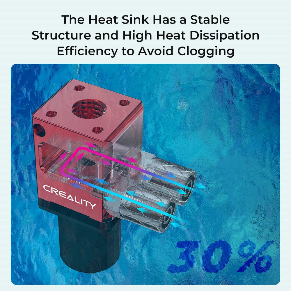 Keramický hotend s vodním chlazením Creality Spider