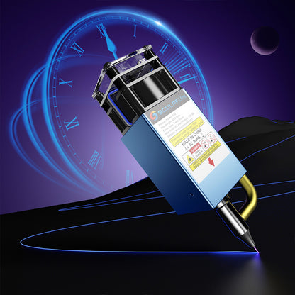 SCULPFUN S10 10W Laser Module Set, High Speed Air Assist, Fixed Focus, 0.08mm Ultra-Fine Compressed Spot, Adjustable Laser Eye Shield