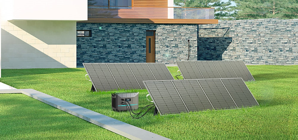 Přenosná elektrárna DaranEner NEO1500Pro, solární generátor s LiFePO4 baterií 1382 Wh, výstupní výkon 1800 W AC, nabití na 80 % za 1 hodinu, 14 portů, pro venkovní použití, kempování, cestování, obytné vozy, domácí nouzové situace