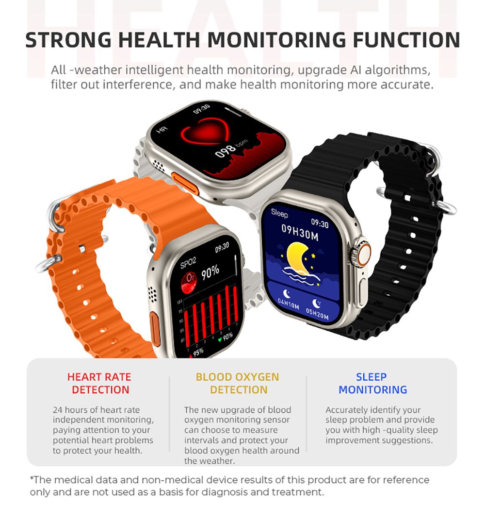Chytré hodinky Diona ET3, 2,1palcový displej, hlasový asistent, monitorování zdraví, volání přes Bluetooth, více sportovních režimů