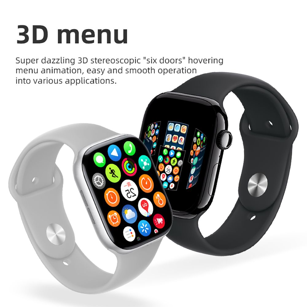 Chytré hodinky Diona MONA3 Mini, 2,10palcový displej, monitorování zdraví a spánku, volání přes Bluetooth, více sportovních režimů, hlasový asistent - černé