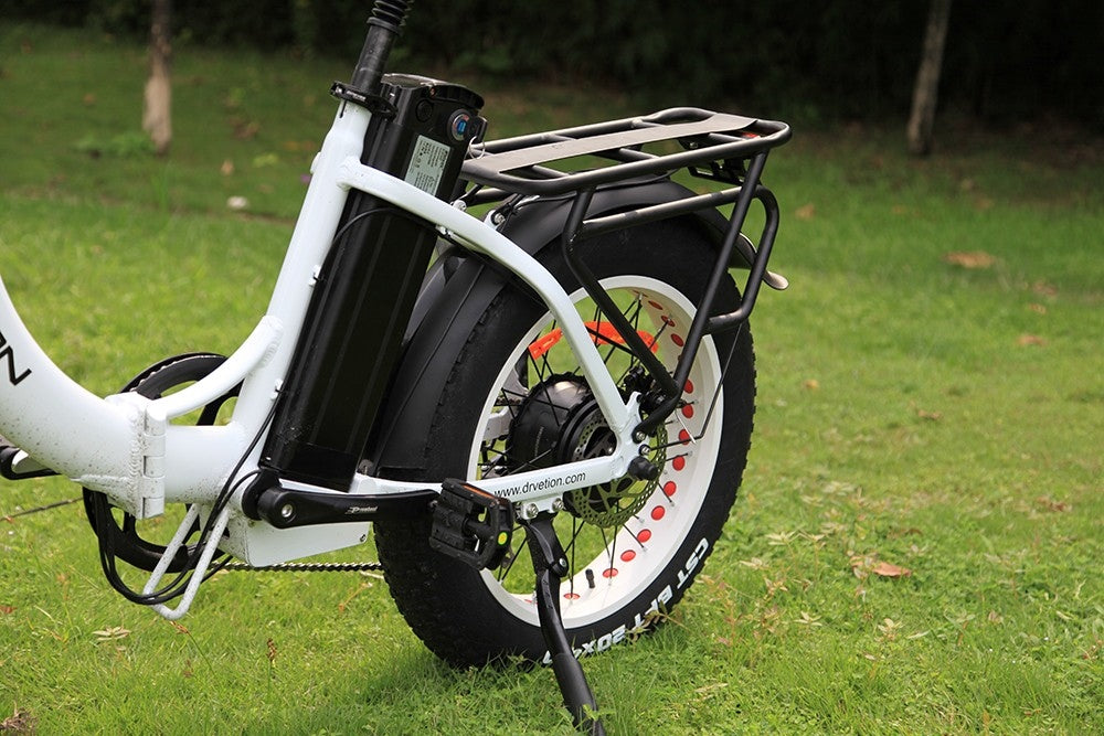 Skládací elektrické kolo DRVETION CT20, tlusté pneumatiky 20*4,0 palce, motor 750 W, baterie 48 V 20 Ah, maximální rychlost 45 km/h, kotoučová brzda SHIMANO 7 převodů