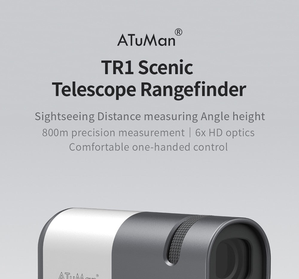 Xiaomi Duka TR1 LCD obrazovka Dalekohled s dálkoměrem pro golf, sport, lov, geodezii, cestování - 1200M