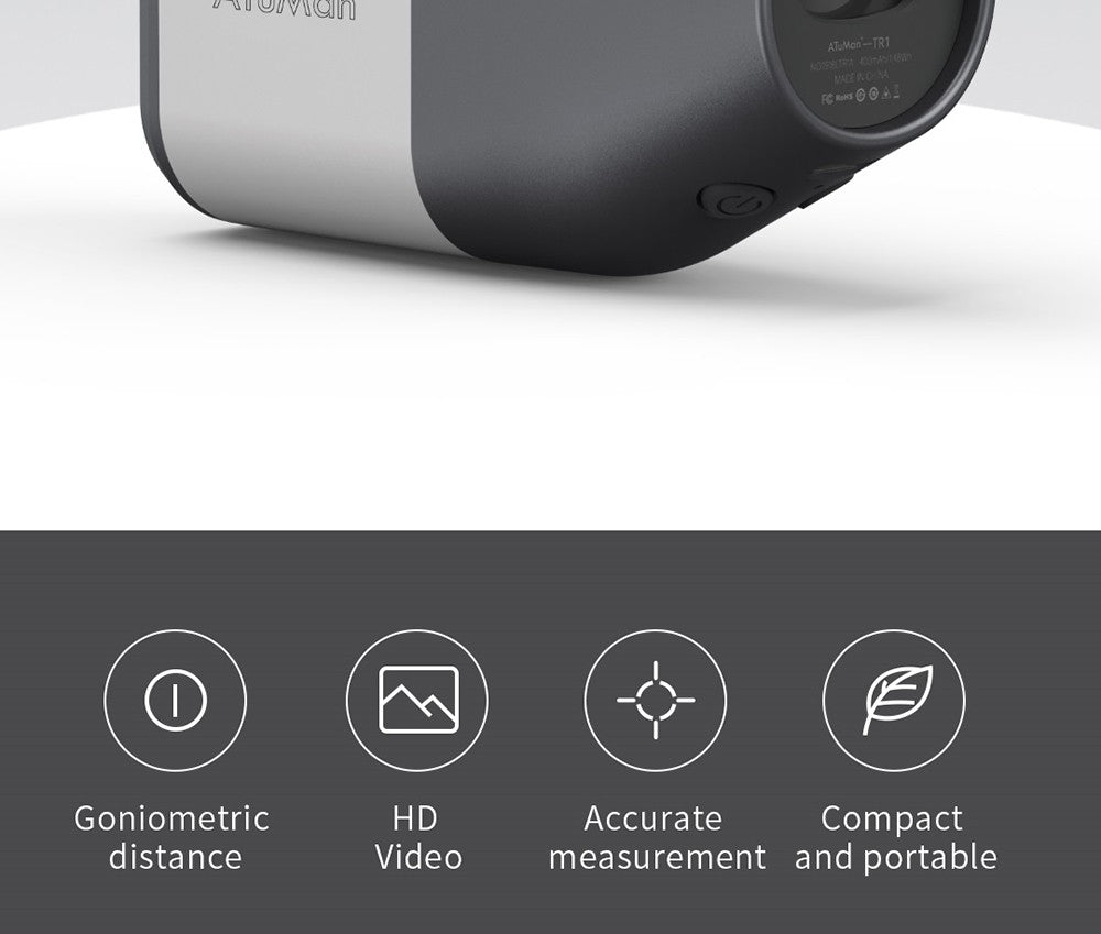 Xiaomi Duka TR1 LCD obrazovka Dalekohled s dálkoměrem pro golf, sport, lov, geodezii, cestování - 1200M