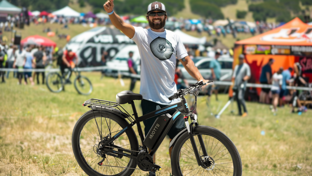 Elektrické kolo DUOTTS C29 750W 29*2,1 palcová kola 48V 15Ah baterie Dojezd 50 km Maximální rychlost 50 km/h Shimano 21 rychlostí Elektrické horské kolo se zadním nosičem IP54 Voděodolné Smart APP - Černé