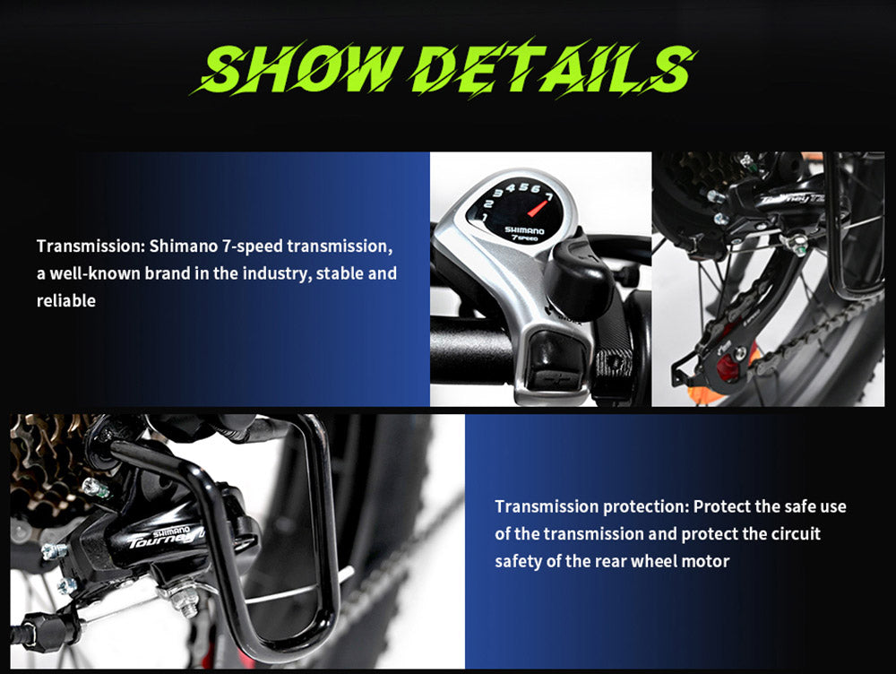 Elektrické horské kolo DUOTTS F26 750W*2 Duální motory 48V 20Ah Baterie 26*4,0 palcové tlusté pneumatiky Maximální rychlost 55 km/h Stoupání 55 stupňů Inteligentní barevný displej Dvojité kotoučové brzdy Přední tlumení nárazů Maximální zatížení 150 kg Dojezd 100 km - stříbrné