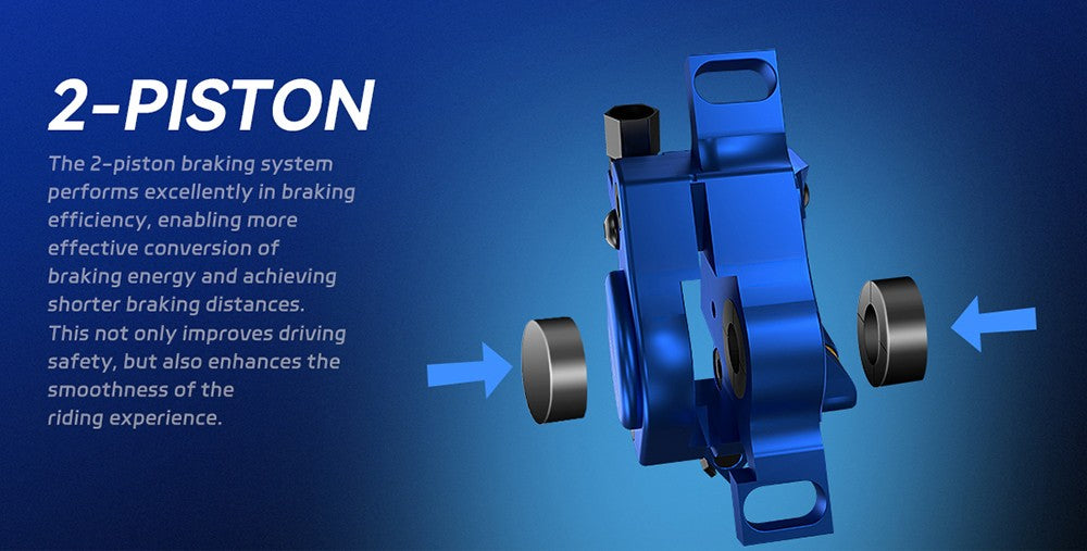 DYISLAND XT-7 Hydraulické kotoučové brzdy s třmeny, lankem ovládané přední a zadní brzdy pro horská / silniční kola / elektrokola - žluté