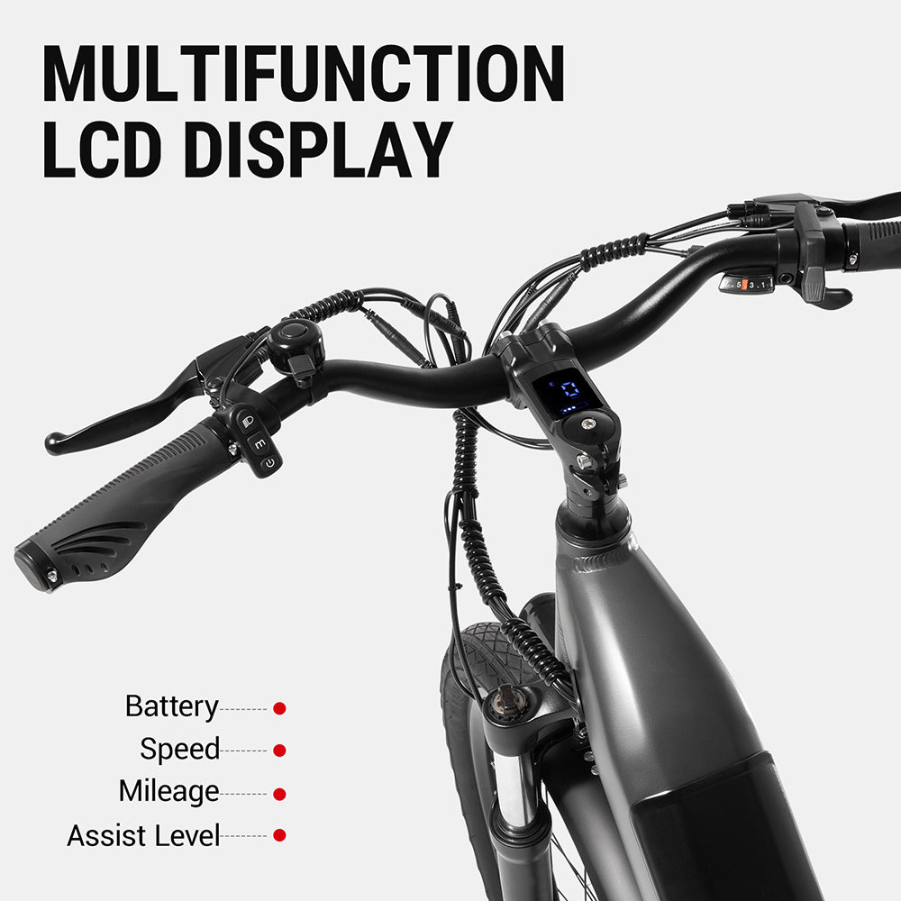 Elektrokolo DYU C1, motor 350 W, baterie 36 V 10 Ah, 26*2,5