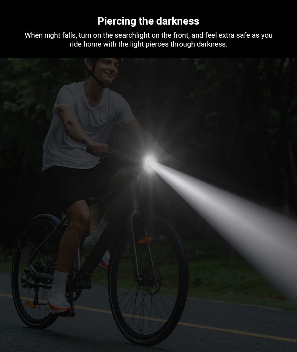 Elektrokolo DYU Stroll 1, motor 250 W, baterie 36 V 9 Ah, pneumatiky CST 700*38C, maximální rychlost 25 km/h, dojezd 100 km, dvojitá hydraulická kotoučová brzda, řazení Shimano 7 rychlostí, LED displej - stříbrné