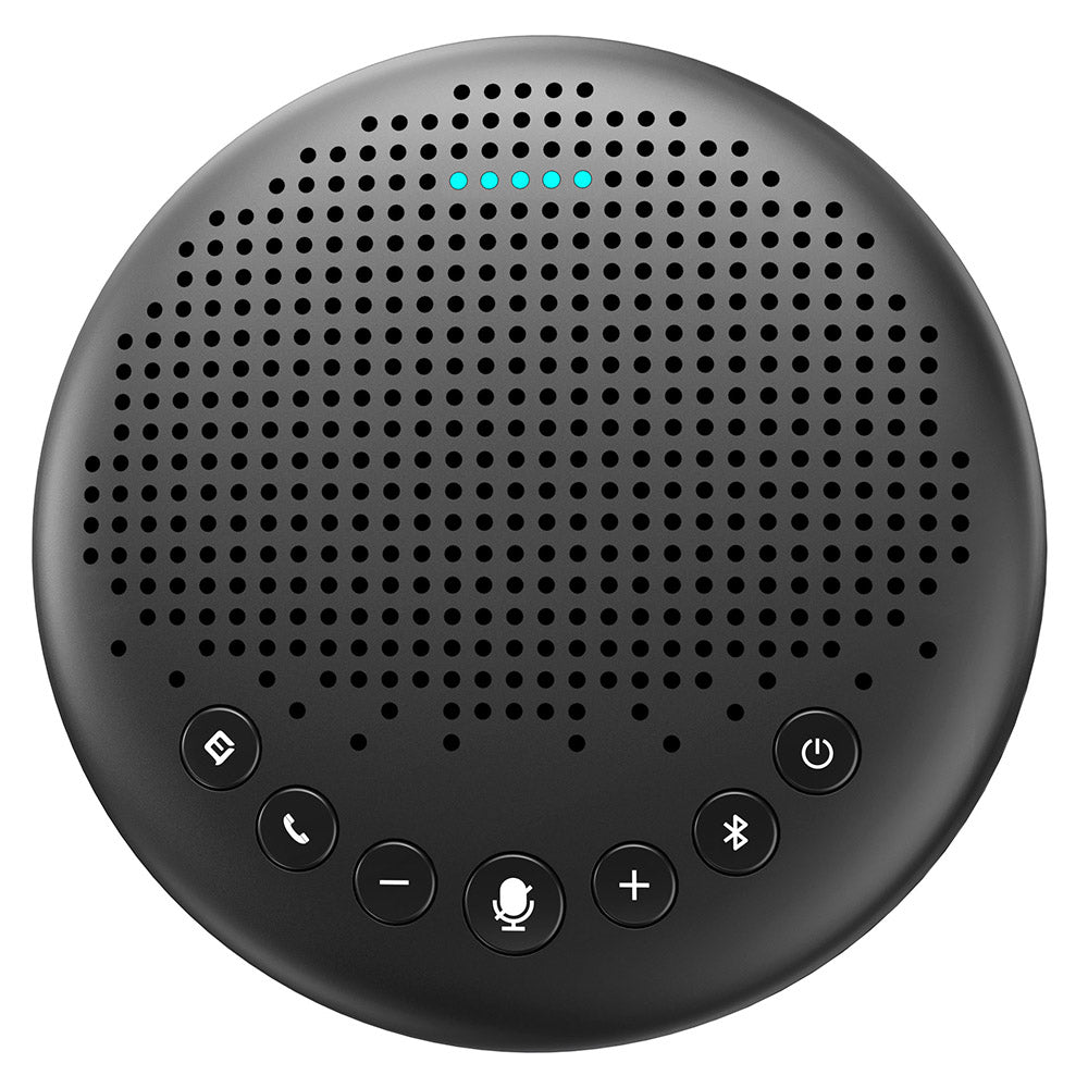 eMeet Luna Lite Portable Bluetooth Conference Speaker with Microphones, Voice AI Noise Cancelling, USB / Bluetooth / Wireless Adapter / AUX Connection, Daisy Chain, 360&#176; Voice Pickup