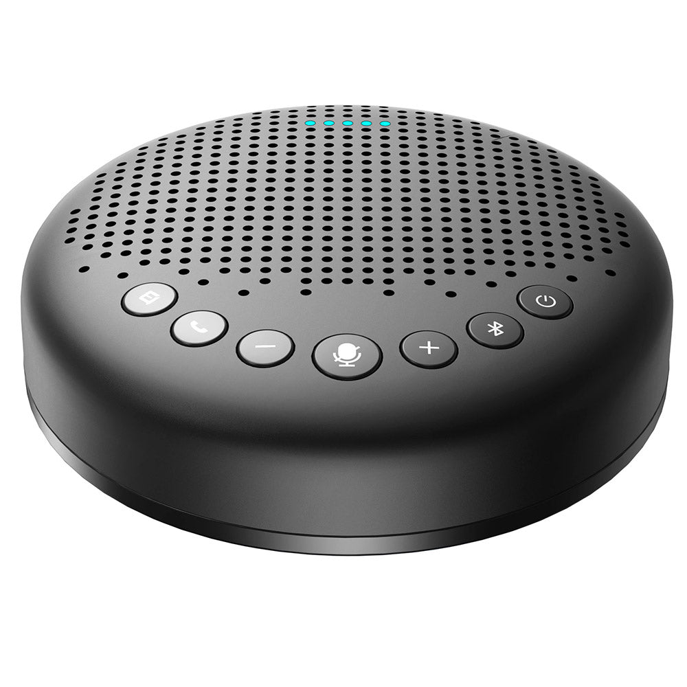 eMeet Luna Lite Portable Bluetooth Conference Speaker with Microphones, Voice AI Noise Cancelling, USB / Bluetooth / Wireless Adapter / AUX Connection, Daisy Chain, 360&#176; Voice Pickup