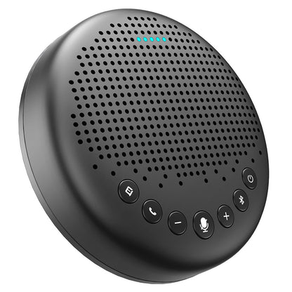 eMeet Luna Lite Portable Bluetooth Conference Speaker with Microphones, Voice AI Noise Cancelling, USB / Bluetooth / Wireless Adapter / AUX Connection, Daisy Chain, 360&#176; Voice Pickup