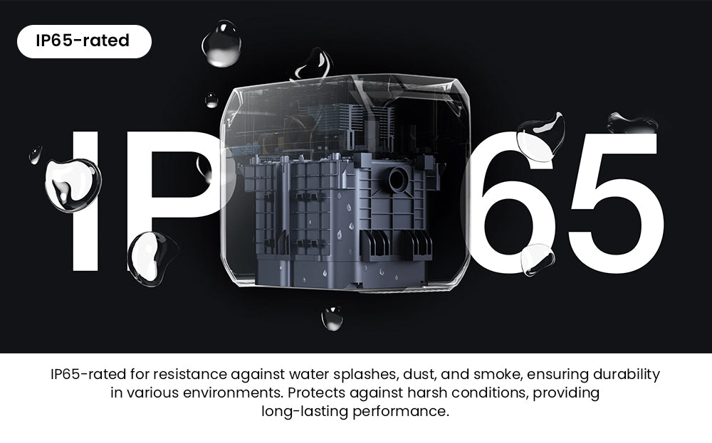 Přenosná elektrárna EcoFlow DELTA 3 1500, baterie LFP 1536 Wh, solární generátor 1800 W, 15 zásuvek, UPS <15 ms, rozšiřitelná až na 5,5 kWh, ovládání aplikací, krytí IP65, rychlé nabíjení za 1,5 hodiny, pro domácí zálohování, venkovní kempování a obytné vozy, černá