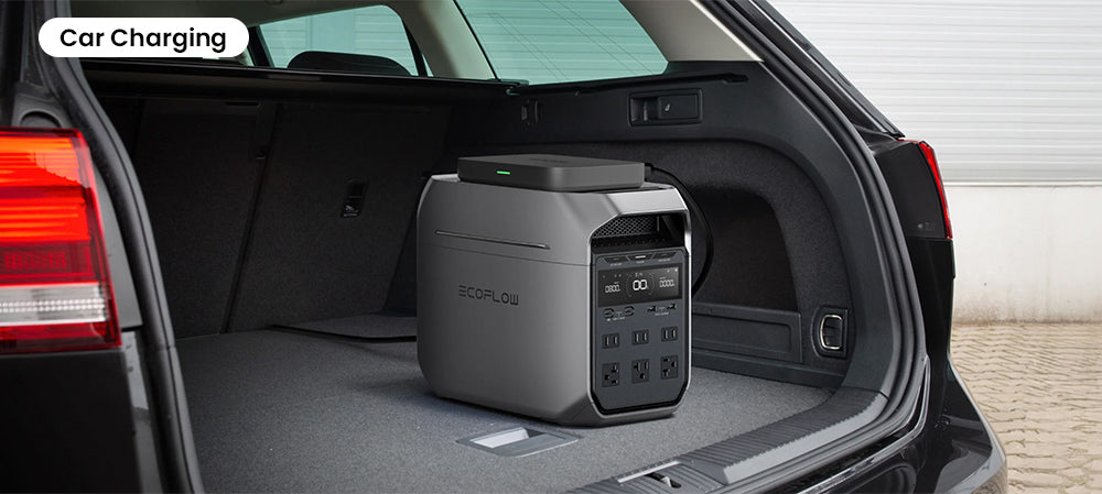 Přenosná elektrárna EcoFlow DELTA 3 Plus, 1024Wh LFP baterie, 1800W solární generátor, 13 zásuvek, UPS <10ms a hlučnost <30dB, rozšiřitelná až na 5kWh, ovládání aplikací, krytí IP65, rychlé nabíjení za 56 minut, pro domácí zálohování, kempování a obytné vozy