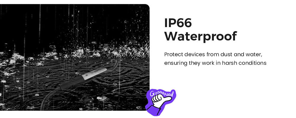 Prodlužovací kabel Evgoer EG-C0007 pro Teslu, kabel 16,4 stop, maximální proud 32 A, výkon 7,68 kW s konektorem NACS, vodotěsný IP66, pro nabíječku elektromobilů úrovně 1 a 2, kompatibilní se všemi modely Tesla