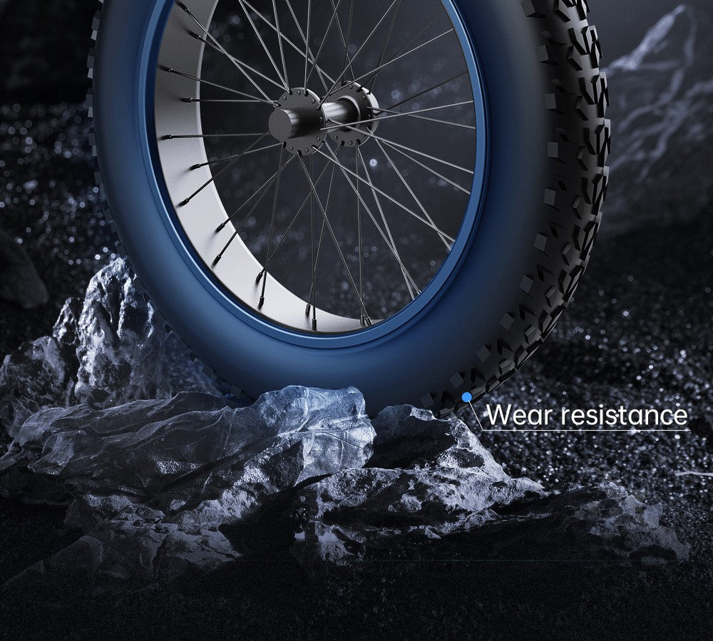 Elektrokolo EKXBIKE T1, motor 1000 W, baterie 48 V 20 Ah, tlusté pneumatiky 20 x 4 palce, maximální rychlost 50 km/h, dojezd 100 km, kotoučové brzdy, hydraulický tlumič, řazení Shimano 7 rychlostí