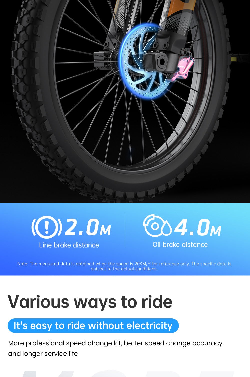 Elektrokolo EKXBIKE X21 Max, motor 3000 W, baterie 60 V 30 Ah, horské pneumatiky 19*2 palce, maximální rychlost 85 km/h, dojezd 90 km, hydraulické brzdy, hydraulický tlumič, řazení Shimano 7 rychlostí, LCD displej