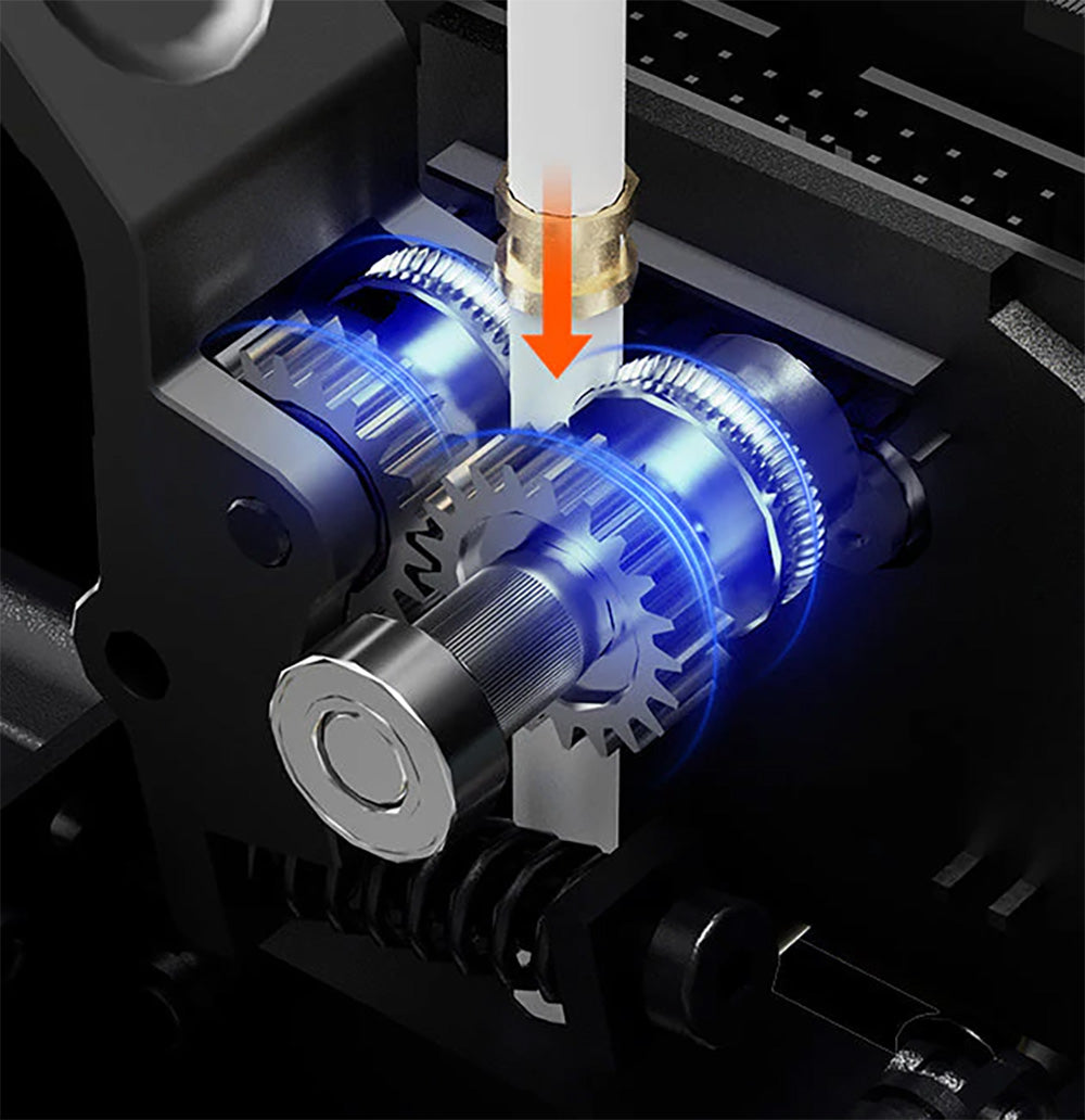 3D tiskárna Elegoo Neptune 4 Max, automatické nivelace, maximální rychlost tisku 500 mm/s, firmware Klipper, tryska pro vysokou teplotu 300 °C, chladicí ventilátor, WiFi připojení, 420*420*480 mm